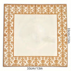 20/100Pcs,  Golden Printing Napkins, Cocktail Tissue, Wedding Tableware Decoration, Cleaning Supplies, Christmas Party Supplies