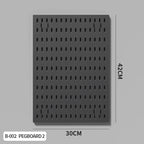 Gaming Gear Pegboard: Wall-Mounted, No-Punch, Study/Gaming Room – Figure Storage & Decor. Abundant Parts, Free Mix