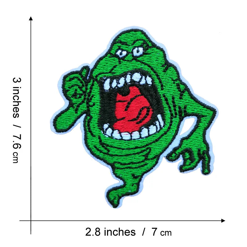 VENKMAN STANTZ SPENGLER ZEDDEMORE Embroidered iron on patches Name Tag Fabric Application for Clothing Accessories Badge DIY