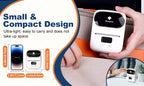 Phomemo Label Printer M110 Label Maker Barcode Label Printer for Address, Barcode, Clothing, Photo,Logo,Jewelry,Retail,Business