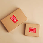 300 Sheets Per Roll/2*3In. Fragile on This Side, Handle with Care. Red Warning Stickers. Warning Box Packaging. Shipping Adhesive Labels. Shipping Warning Label Stickers, Handle with Care Label Stickers