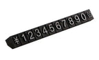 10pcs 9x6mm Adjustable Dollars Number Stand Watch Labels Cube Price Tags