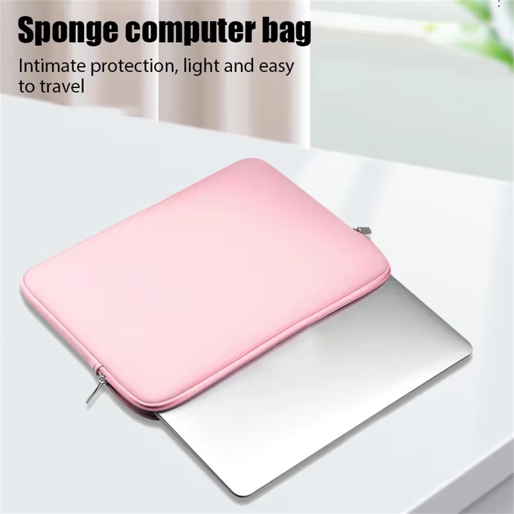 Shockproof Laptop Sleeve Portable Notebook Protective Bag for 12 13 14 15 15.6 Inch Tablet Laptop Lightweight Carry Case Cover