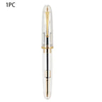 Jinhao 9019 Fountain Pen Transparent Color EF/F/M Nib Ink Student School Stationery Business Office Supplies Pens for Writing