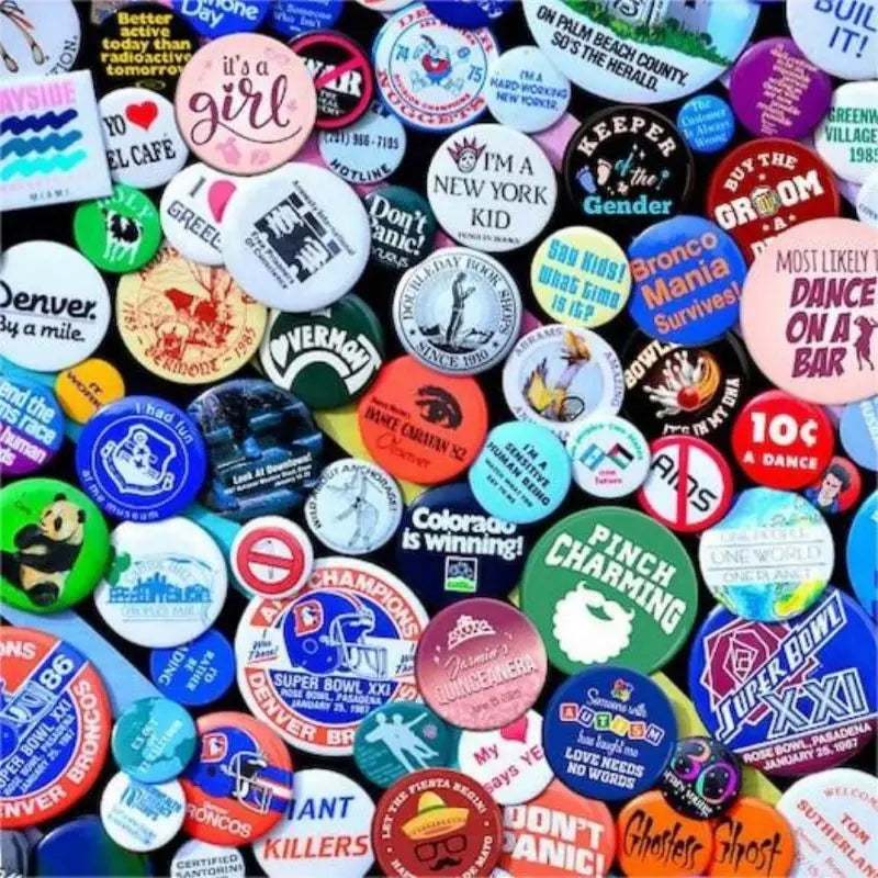 Custom Tinplate Enamel Pins Personalized Creativity Pictures Text Logo Metal Lapel Brooches Jewelry Badges Gifts Wholesale