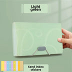 A6 Multi-layer 13 Grids Expanding Wallet File Folder Buckle Organ Bag Large Capacity School Office Data Storage Organizer Pouch