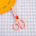 1pcs Cartoon Child Safety Scissors Stationery DIY Paper Cutting Cute Student Office Portable Art Scissors Tool