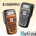 E1000 PRO Portable Label Printer 203dpi Compatible for Brother TZe231 HSE231 FX231 6-12mm Label Maker Machine Industrial Labeler