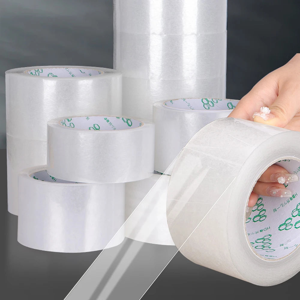 Transparent Sealing Tape White High Viscosity Packaging Express Logistics Workshop Home Strong Home Office