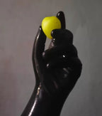 Black White Latex Gloves Integrated Molding Long Short Gloves Cosplay Close-fitting Male or Female Gloves Private Party DJ Props