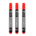 3 Pcs/Colors Permanent Marker Pens – Quick-Drying & Eraser-Resistant | For Note-Taking & Marking | Office Stationery.