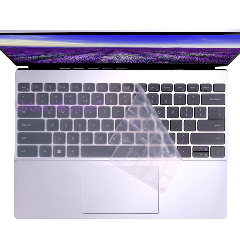 Keyboard Cover for Dell Latitude 14 7440 7450 7400 7404 7410 7414 7420 7424 7430 7480 7490 2 in 1 Silicone Protector Skin Case