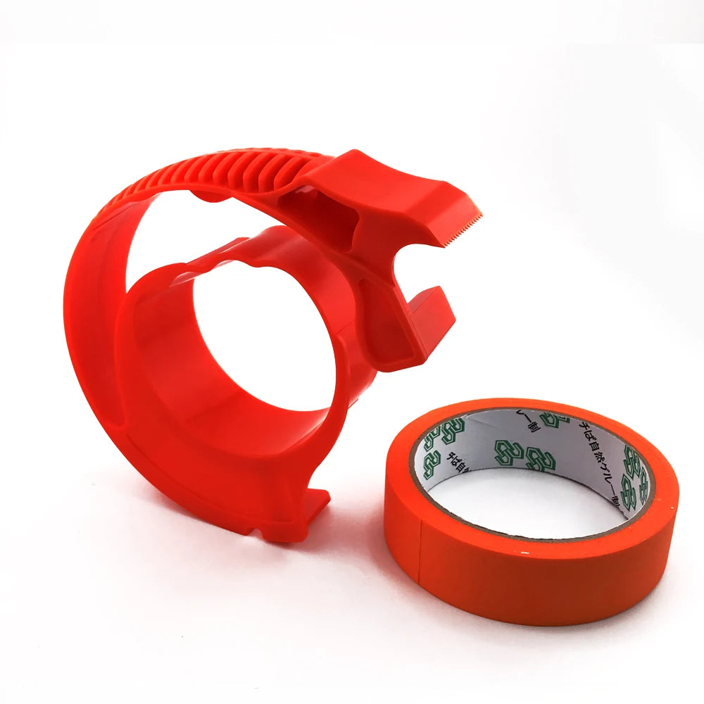 Painter Masking Tape Applicator Dispenser Machine Adhesive Tape with Tape Cutting Tool for Repair and Beautify Crack in Tile