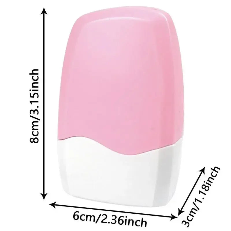 Privacy Stamp Roller Reusable Ink Address Eraser Roller for Privacy Protection Easy Using Security Stamp for Bills Tax Documents