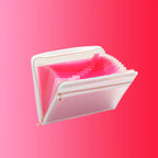 13 Pocket Expanding File Folder Organizer with Front Clear Pouch,Accordion File Organizer with Zipper Closure,Papers Letter Size