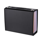 Accordian File Folder Organizer 24 Pockets Expanding File Case with Cover A4 Letter Size Document Organizer for Office School