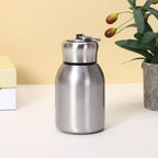 300ML Stainless Steel Vacuum Flask with Lifting Ring Mini Thermos Cup Car Insulated Cup Portable Travel Water Bottle Coffee Mug