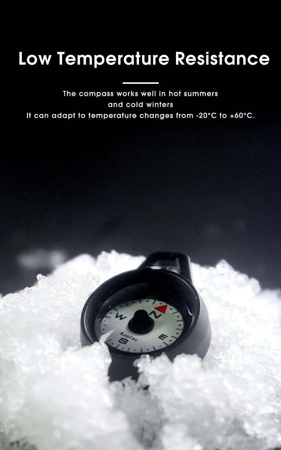 Kanpas EDC Outdoor Compass with Luminous / High Quality Compass / Outdoor Compass / Adventure Compass / K18 / K25