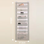 Document Hanging Storage Bag Oxford Cloth Storage Pocket Chart Hanging File Folding Holder Cascading Fabric Organizer For Office