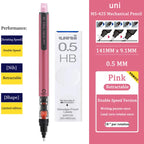 UNI KURUTOGA Mechanical Pencil M5-452 Creative Writing Continuous Sketch 0.5mm Lead Automatic Rotating Mechanical Pencil