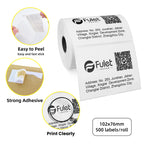 102mmx76mm Thermal Label Roll 4"x3" Inch Waterproof Thermo Etiquetas Barcode 4x3 Inch Direct Thermal Sticker Shipping Label