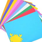 10 Sheets Thick Multicolor A4 Sponge EVA Foam Paper Kids Handmade DIY Hand Craft Suitable Children Playing Paper-cut Game