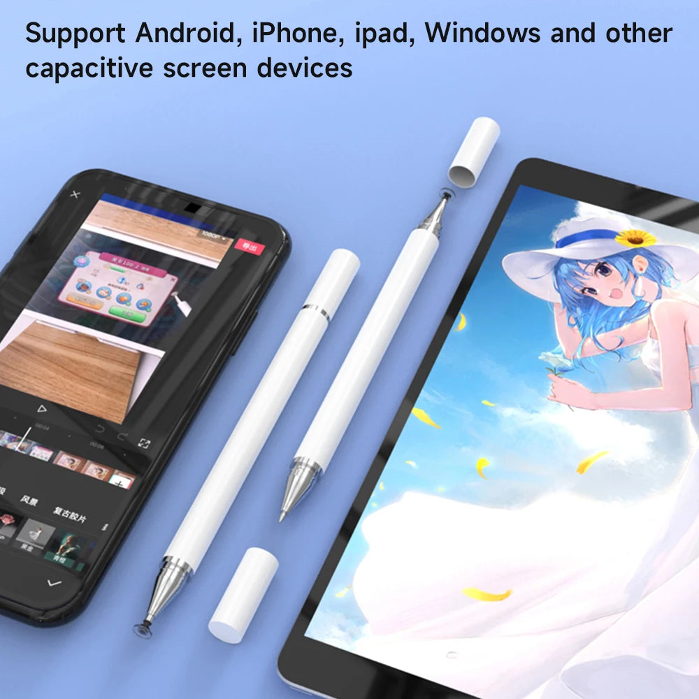 Universal Touch Pen For Phone Stylus Pen For Android Touch Screen Tablet Pen For Lenovo iPad iphone Xiaomi Samsung Apple Pencil