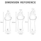 Durable Waterproof Housework Latex Cleaning Gloves for Kitchen Laundry Dishwashing, Wear Resistant Rubber