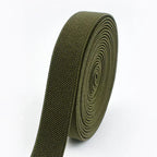 3/5M Meetee 20-50mm Elastic Bands for Trouser Waist Rubber Band Stretch Webbing Tape Belt DIY Underwear Clothes Sewing Accessory