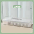 Cable Storage Box With 7 Compartments Organizer Charger Cord Storage Box Reusable Cable Storage Case Management for Home Travel