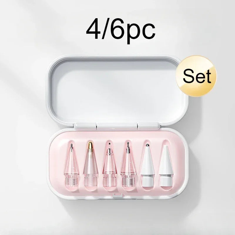 Replaceable Pencil Tips for Apple Pencil 1 2 3 Soft Silicone Protective Cap Touch Screen Stylus Pen Nibs for IPencil 1 2