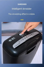 Small Shredder Grinder For Office Household A4 Size Paper Cutter Mini Gear Automatic Electric Bill Shredder Office Electronics