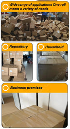 Transparent Tape  BOPP White Packaging Sealing Logistics Carton High Viscosity Express Office Fixed Items Bundling Parcels