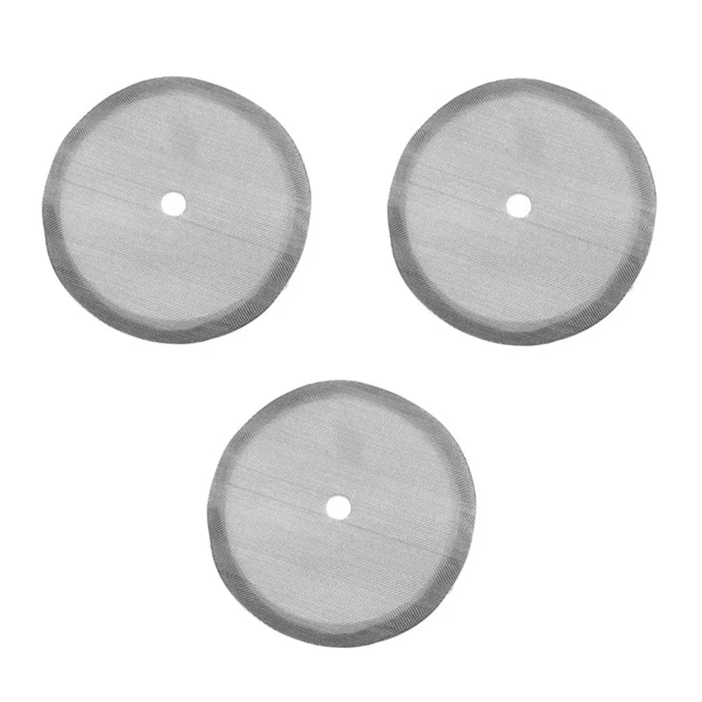 3pcs French Press Filters Mesh Filter Replacement For 350 800 1000ML For Espresso Machine Coffee Pot Filter Mesh Coffeeware