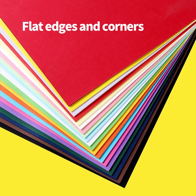20Sheets 230G A4 Color Cardstock Paper Business Card Cardboard DIY Gifts Card Scrapbook Materials Drawing Card Art Supplies