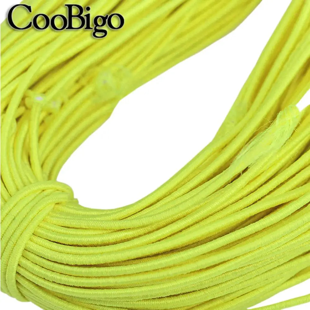 5 Meters 1mm 2mm 3mm Round Elastics Bungee Shock Cord Elastic Rope Rubber Band Strap String Cordon Shoelaces Sewing Accessories