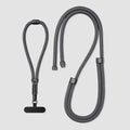 3-in-1 Switchable Mobile Phone Lanyard Adjustable Length Universal Mobile Phone Case Strap