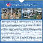 500pcs Free Design, Customized 300gms Logo Printing Business Card, Double-Sided and Full Color Printing, Round