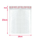 50Pcs Bubble Mailers White Poly Bubble Mailer Self Seal Padded Gift Bag Packaging Envelope Bags Book Shipping Package Bag