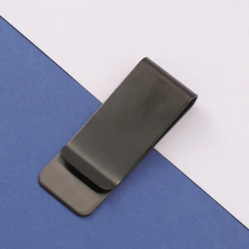 1Pcs Metal Paper Clip for Notebook Bookmark Tool Stainless Steel and Brass Material Book Paper Clips