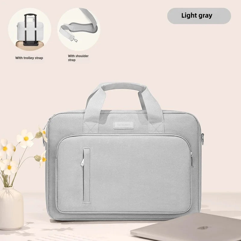 Laptop Bag Case 13.3 14 15.6 17.3 Inch Waterproof Notebook Bag for Macbook Air Pro 13 15 Computer Shoulder Handbag Briefcase Bag
