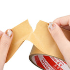 10/20/50m Heavy Duty Brown Kraft Paper Tape, Strong Adhesive Writable Masking Tape for Packing, Sealing, Bundling & Home DIY