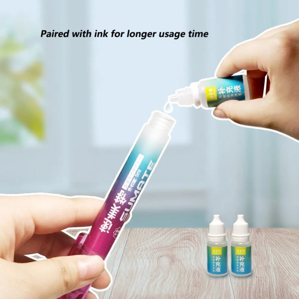 Express Logistics Information Privacy Smear Spray Correction Fluid 3 In 1 Spray Thermal Paper Correction Fluid Spray Pen