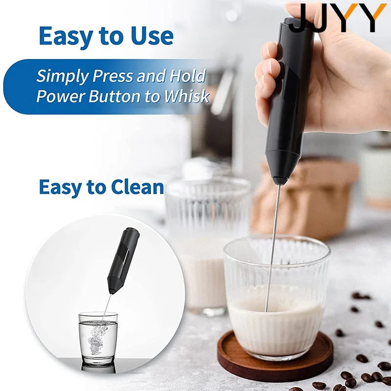 Frother Electric Milk Mixer Drink Foamer Coffee Egg Beater Whisk Latte Stirrer Stonego Baking Kitchen Accessories