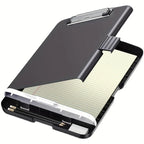 Large A4 Waterproof File Box with Pen Slot Desktop Plastic File Organizer Writing Board Storage