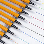 10 color/18 color/24 Color Fine Line Pen Set Waterproof Marking Pen Essential For Students Draw Note Sketch Office Supplies Gift