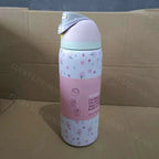Portable Fruit Car Cup Thermoses Summer Soccer Stainless Steel Insulated Cup 32OZ Large-capacity Football Water Bottles
