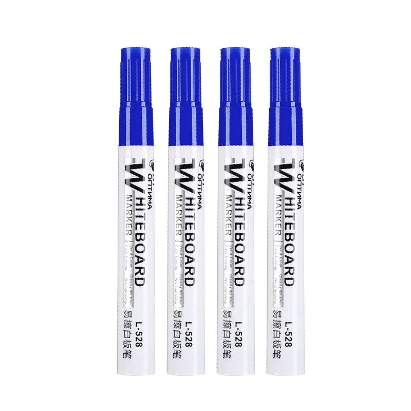 4/10 Pcs Set Erasable Magnetic Whiteboard Marker Pen Blackboard Marker Chalk Glass Ceramics Office School Art Marker Stationery