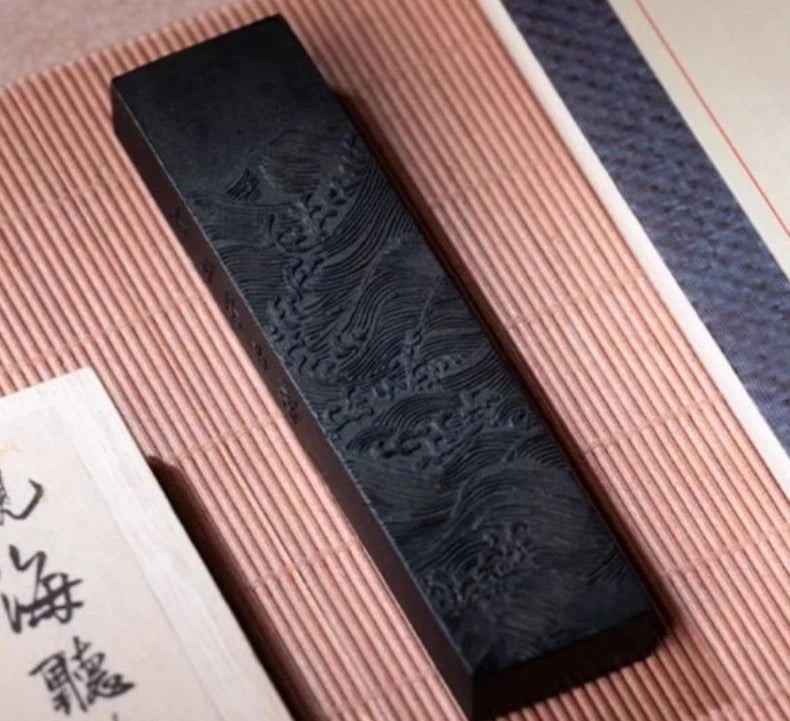 Chibese Calligraphy Sumi Ink Stick for Writing Painting Ink Stone Calligraphy Brush Rectangle Chinese Style Ink Blocks Drawing
