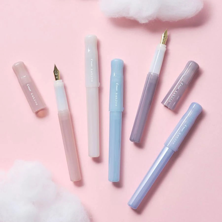 PILOT kakuno Fountain Pen,Multi-Colors Dreamy/Smile Family Series 0.4~0.7mm Nib Writing Calligraphy Pen Perfect Gift For Student
